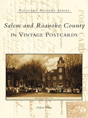 cover image of Salem and Roanoke County in Vintage Postcards
